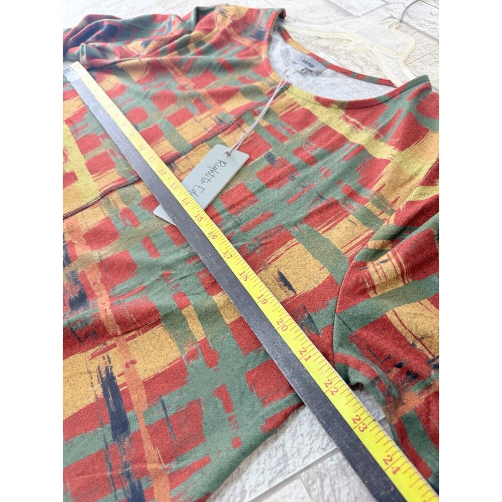 NWT Shana Womens Large Tunic Top Multicolor - Picture 1 of 13